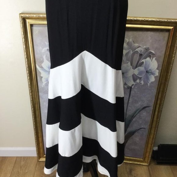 Susan Roselli for Vijack Crepe Mermaid Dress 2/4 - Picture 3 of 8